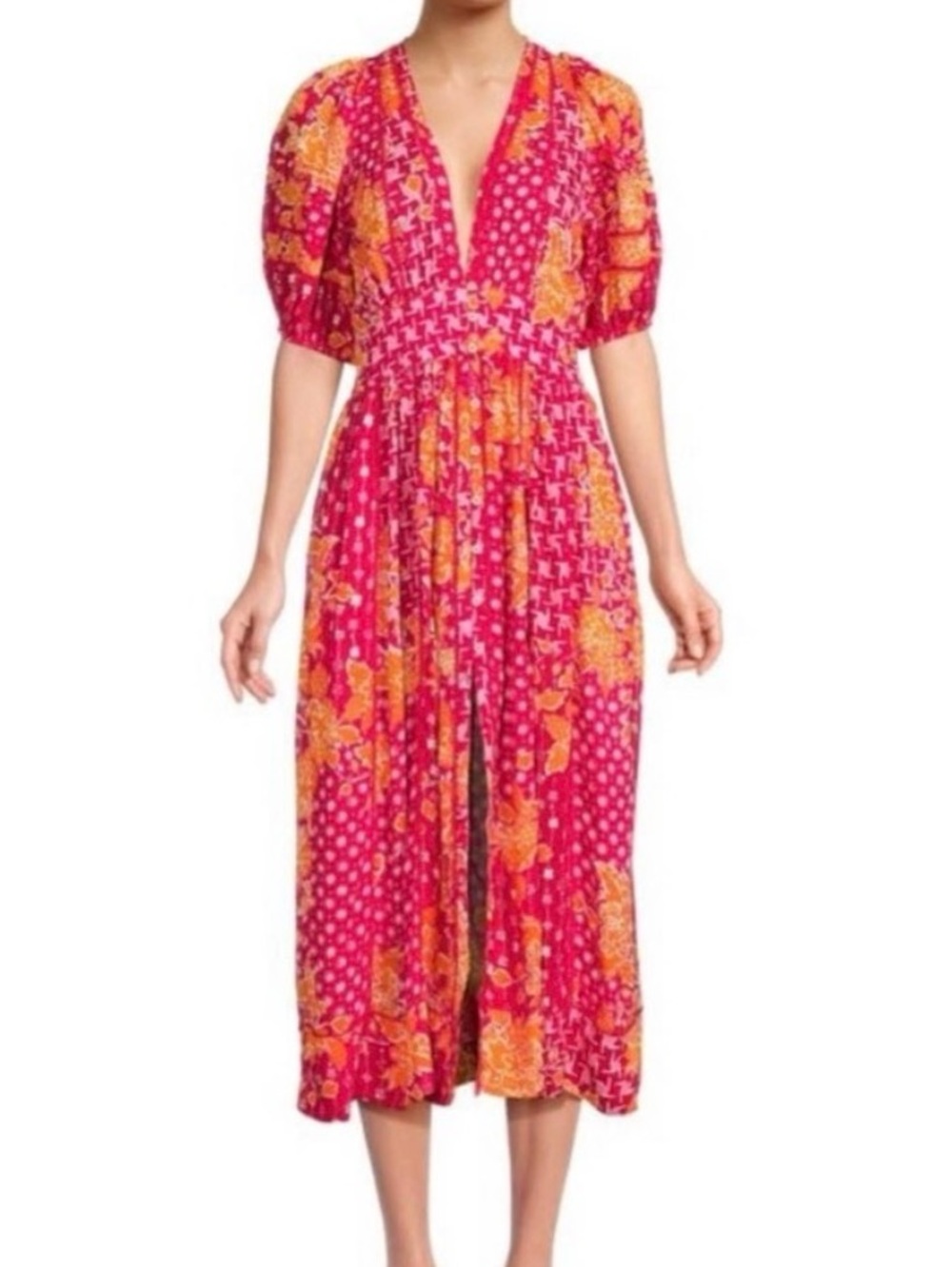 Poupette St. Barth Reine Floral Dress